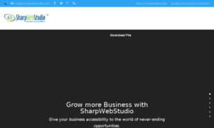 Sharpwebstudio.com thumbnail