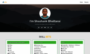 Shashankbhattarai.com.np thumbnail