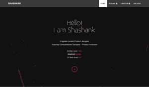 Shashankdesign.xyz thumbnail