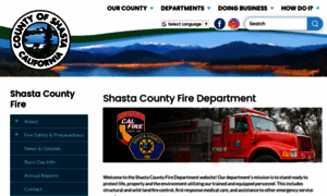 Shastacountyfire.org thumbnail