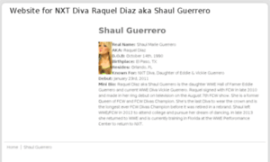 Shaul-guerrero.net thumbnail