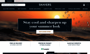 Shavers.co.uk thumbnail