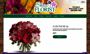 Shaws-florist.com thumbnail