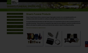 Shawsfuneralproducts.co.uk thumbnail