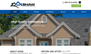 Shawsidingroofing.com thumbnail