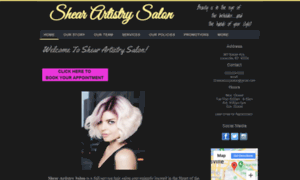 Shearartistrysalon.webs.com thumbnail