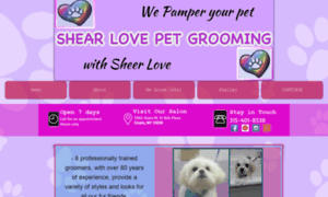 Shearlovepetgrooming.com thumbnail