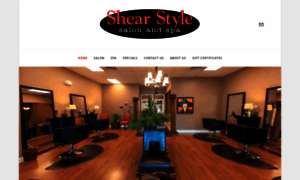 Shearstylesalonandspa.com thumbnail