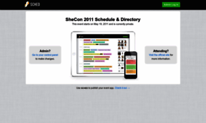 Shecon2011.sched.org thumbnail