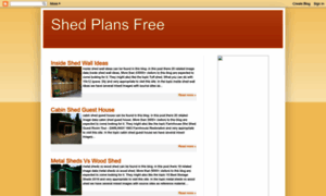 Shedplansfree1.blogspot.com thumbnail