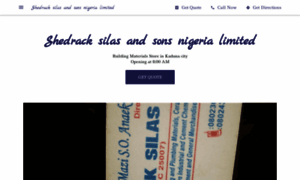 Shedrack-silas-and-sons-nigeria.business.site thumbnail
