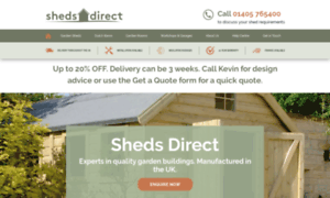 Shedsdirect.net thumbnail