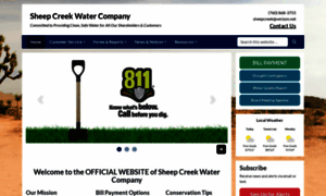 Sheepcreekwater.com thumbnail