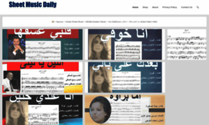 Sheetmusicdaily.com thumbnail