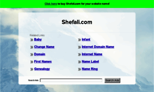 Shefali.com thumbnail