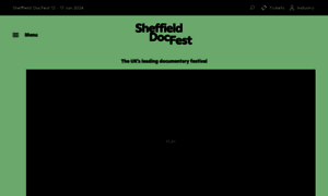 Sheffdocfest.com thumbnail