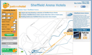 Sheffieldarenahotels.co.uk thumbnail