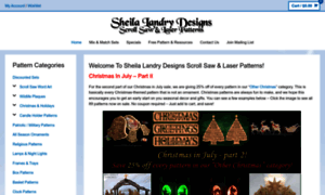 Sheilalandrydesigns.com thumbnail