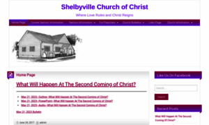Shelbyvillechurch.com thumbnail