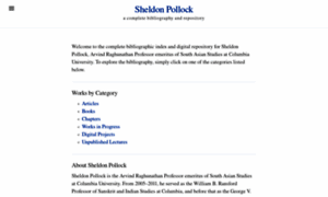 Sheldonpollock.org thumbnail