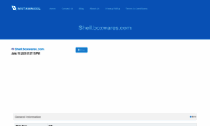 Shell-boxwares-com.mutawakkil.com thumbnail