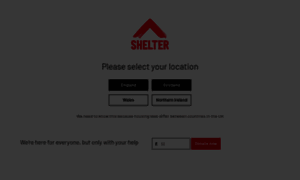 Shelter.org.uk thumbnail