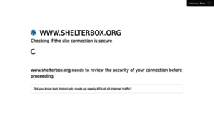 Shelterbox.org thumbnail