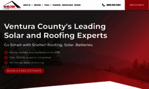 Shelterroofingandsolar.com thumbnail