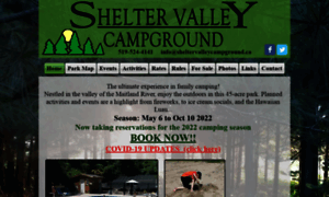 Sheltervalleycampground.ca thumbnail