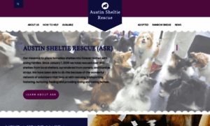 Sheltierescuetx.org thumbnail