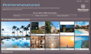 Sheratonbetterwhenshared.starwoodpromos.com thumbnail