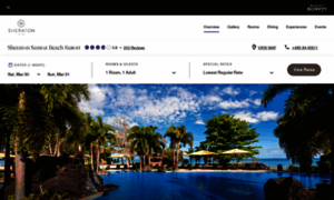 Sheratonsamoaresort.com thumbnail