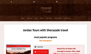 Sherazade-jordan.com thumbnail