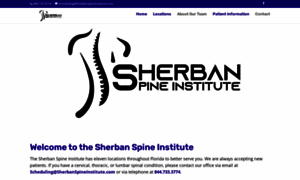 Sherbanspineinstitute.com thumbnail