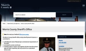 Sheriff.morriscountynj.gov thumbnail