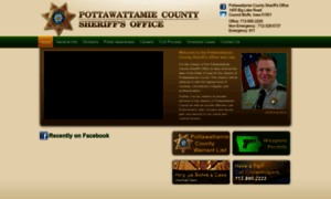 Sheriff.pottcounty-ia.gov thumbnail