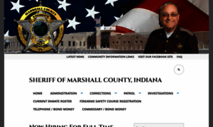 Sheriffmarshallcounty.org thumbnail