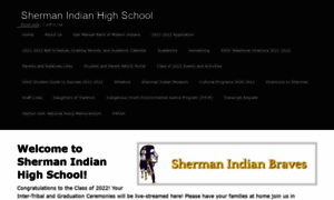 Shermanindian.org thumbnail