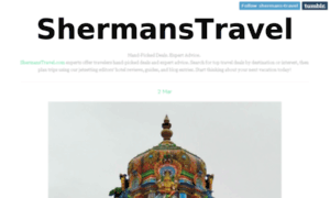 Shermans-travel.tumblr.com thumbnail