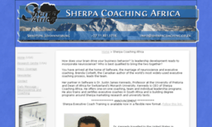 Sherpacoaching.co.za thumbnail