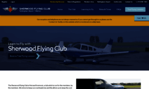 Sherwoodflyingclub.co.uk thumbnail