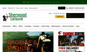 Sherwoodleisure.co.uk thumbnail