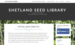 Shetlandseedlibrary.co.uk thumbnail