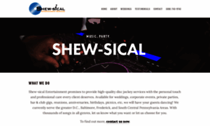 Shew-sical.com thumbnail