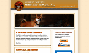 Shibainurescue.org thumbnail