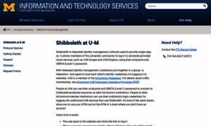 Shibboleth.umich.edu thumbnail