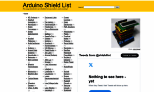 Shieldlist.org thumbnail