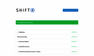 Shift4payments.statuspage.io thumbnail