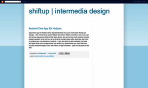 Shiftup-intermedia-design.blogspot.com thumbnail