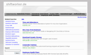 Shiftworker.de thumbnail